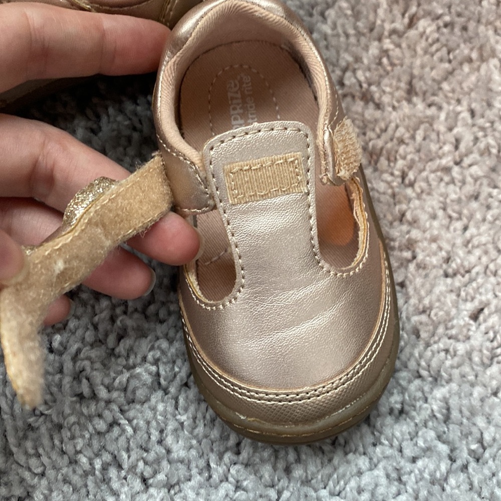 Surprize by Stride Rite Cecilia Rose Gold size 3M Shoes - Picture 6 of 9